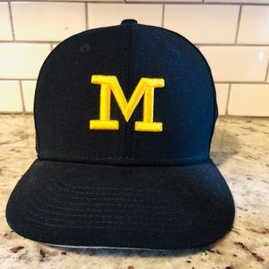 Michigan Wolverines Fitted Hat